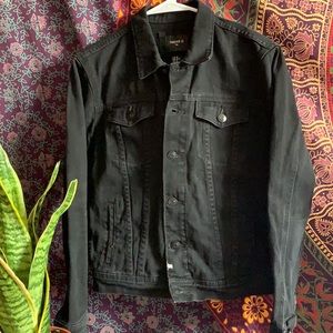 Forever 21 Black Denim Jacket